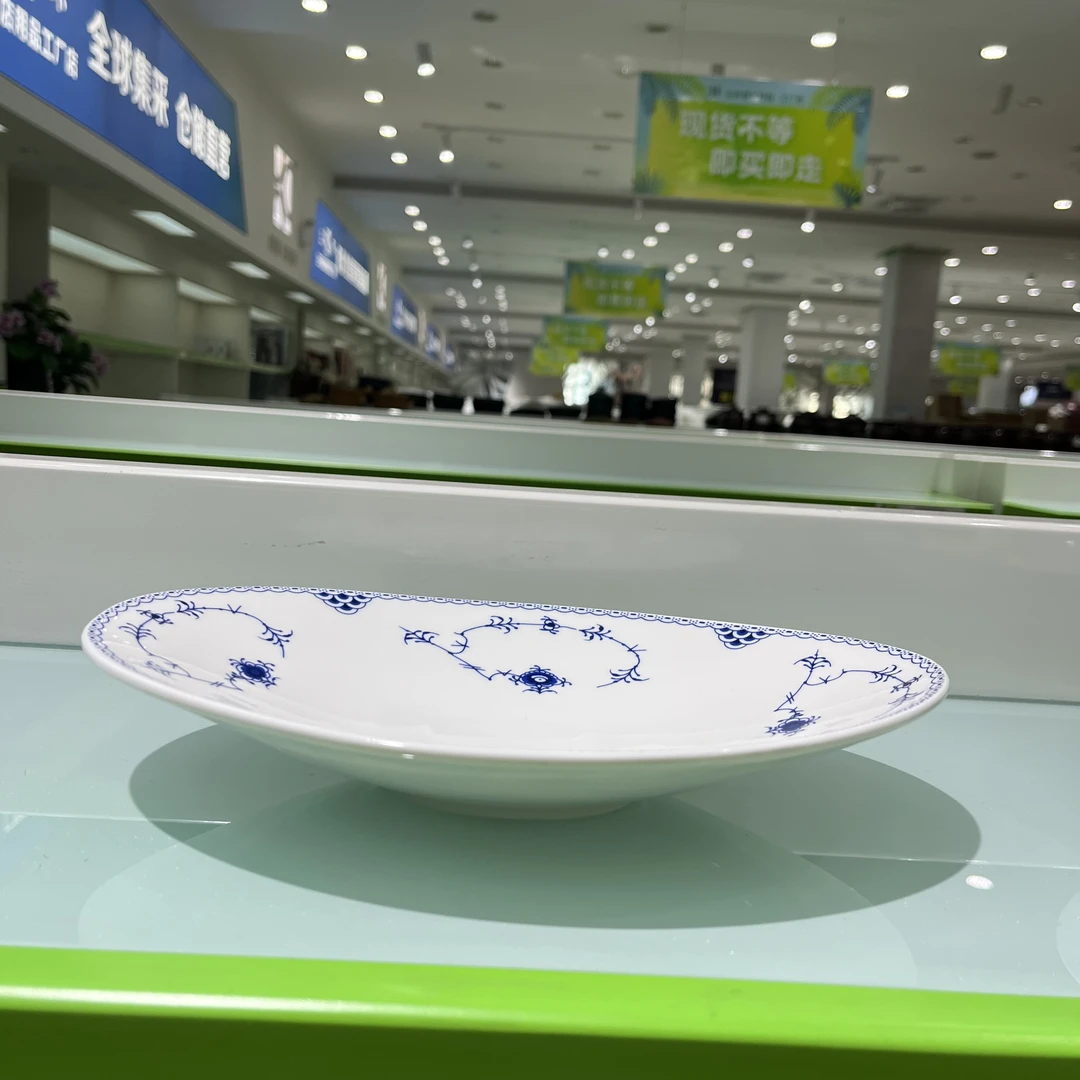 富奇旦形点心盘 青花之韵 陶瓷餐具