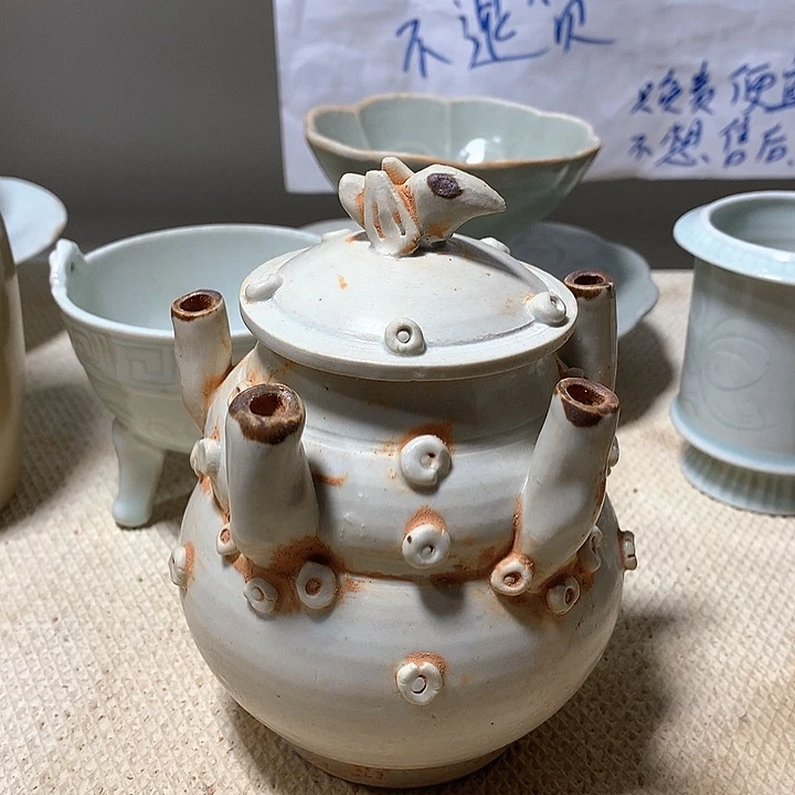摆件陶平**福漂亮姐姐们可以一起
