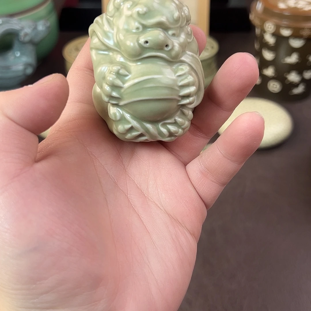 青瓷茶器青瓷茶器微瑕