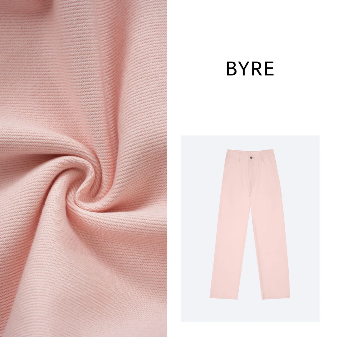 LM150 粉牛2.0 直筒牛仔裤【机洗】