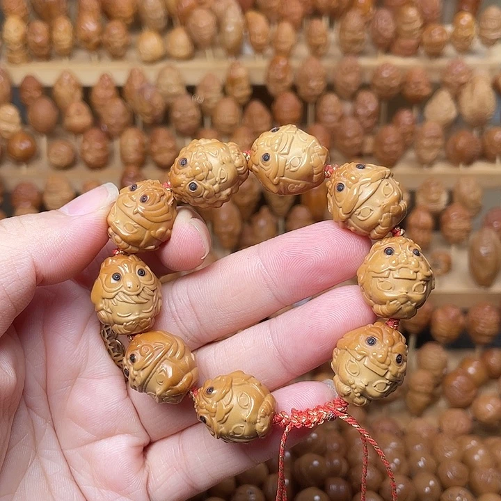 吊坠橄榄核茉莉九子帽子
