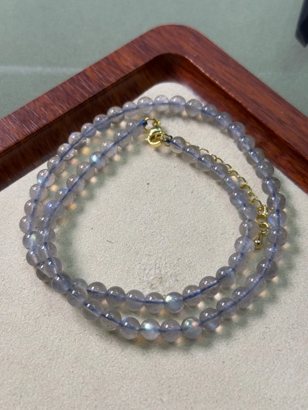 【艺品堂】5mm 月光 项链 多样性发一