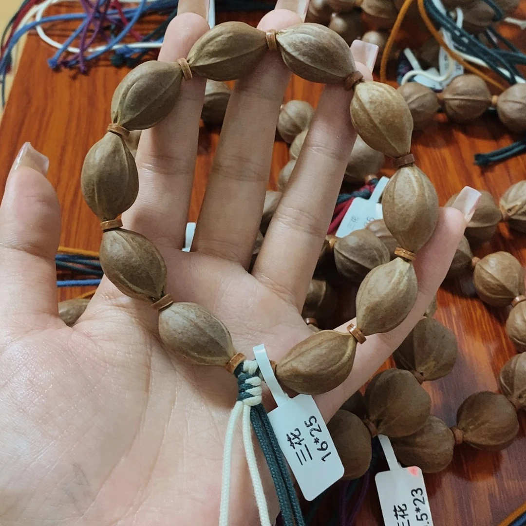 手串橄榄核用**爷原生态正宗梅林铁核