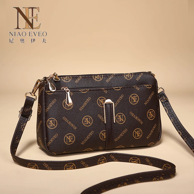 包包女2025新款女士小方包夏季斜挎小包大容量中年妈妈手机零钱包