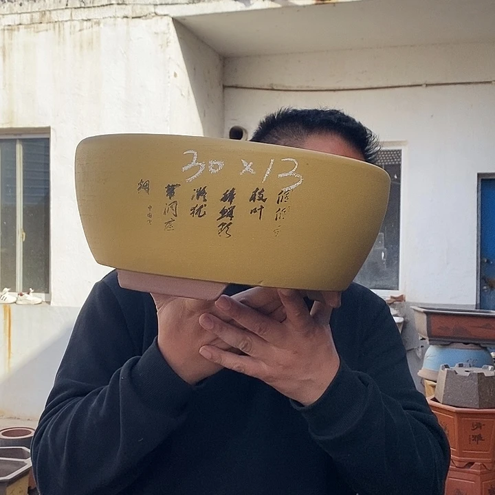 紫砂花盆宜兴紫砂