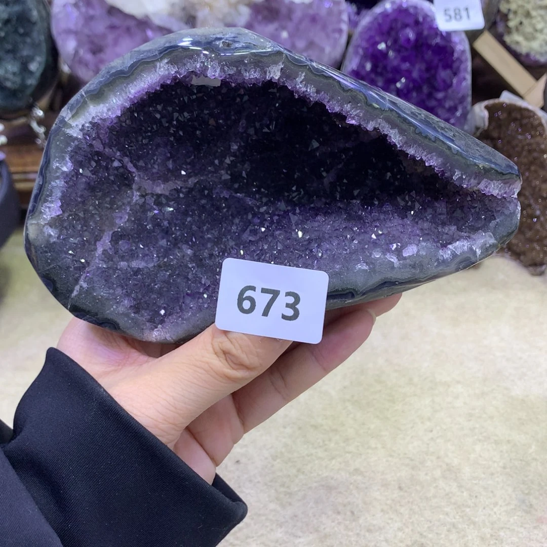 未镶嵌大型摆件（非配饰）紫晶