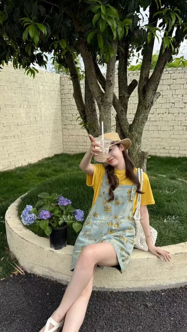 裤长62    88273【春野暮色】套装