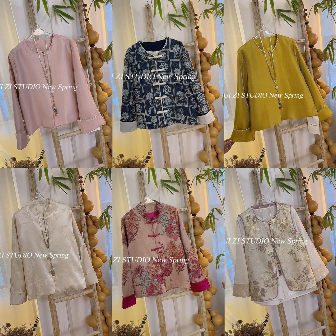 【春款系-多款-】新中式国风宽松慵懒上衣外套