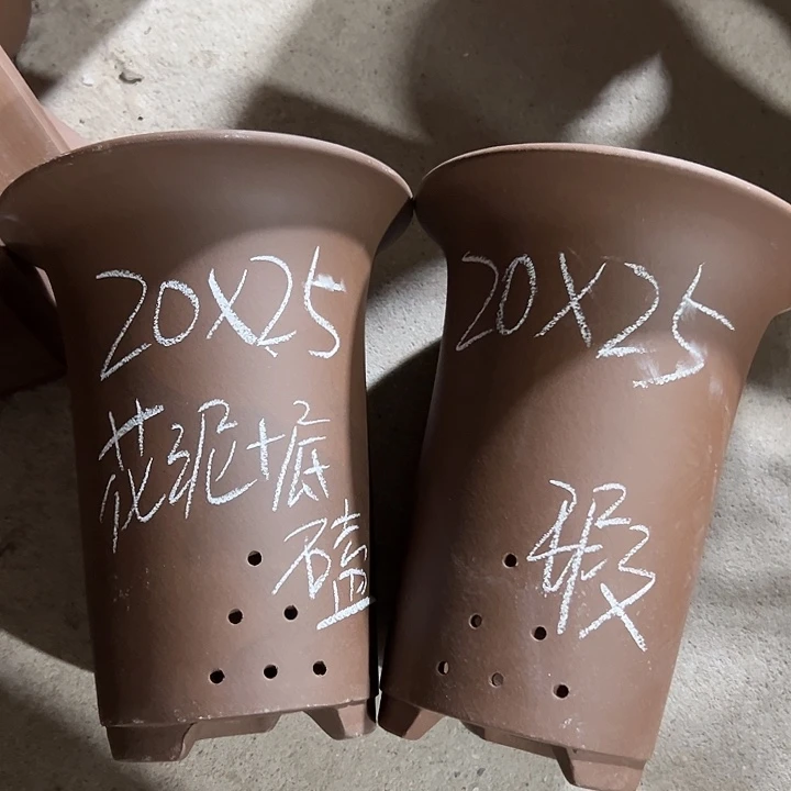 紫砂花盆宜兴紫砂花盆源头瑕疵款