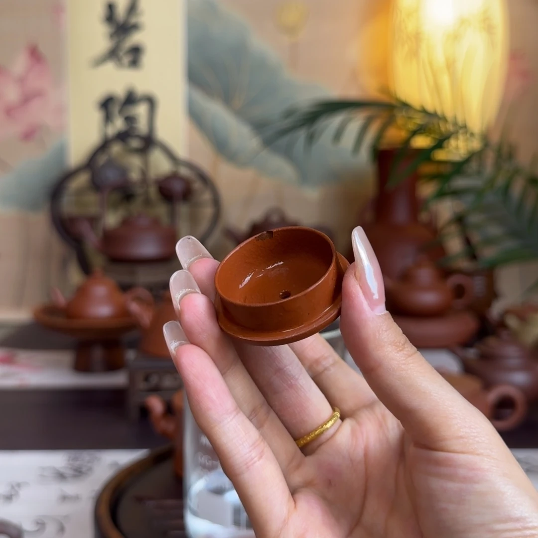 茶壶紫砂如**闻原矿朱泥子冶