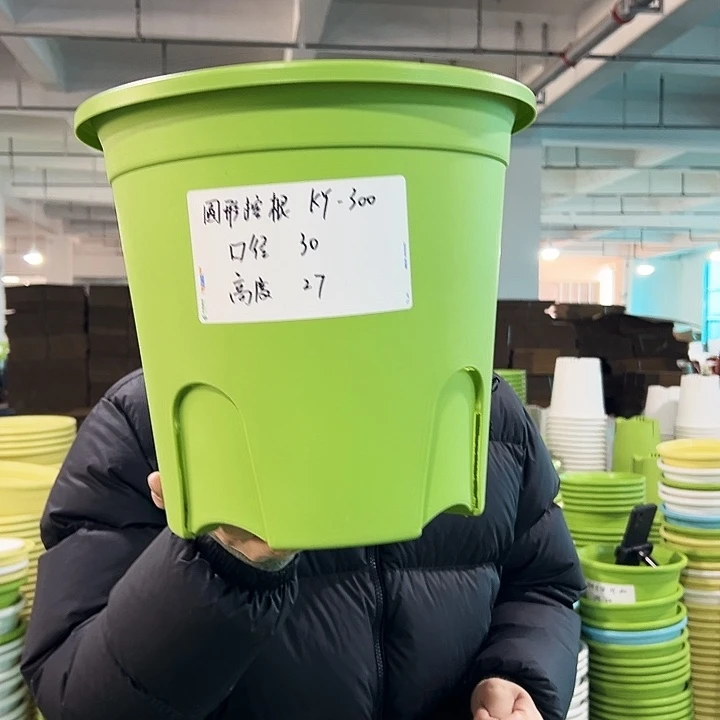 正品圆控口30高27果绿无托4只