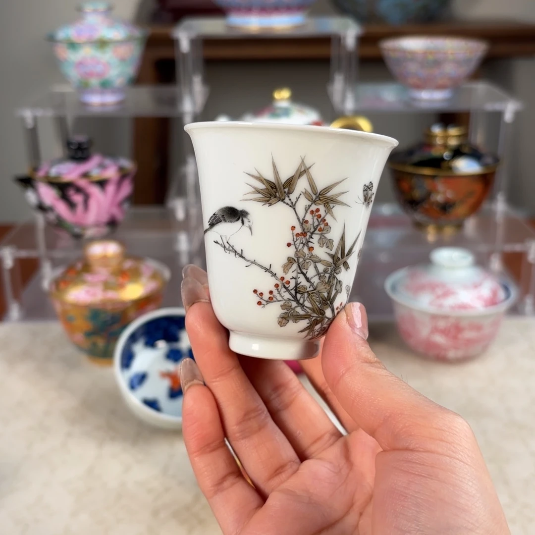 陶纯手工手绘 高端茶器