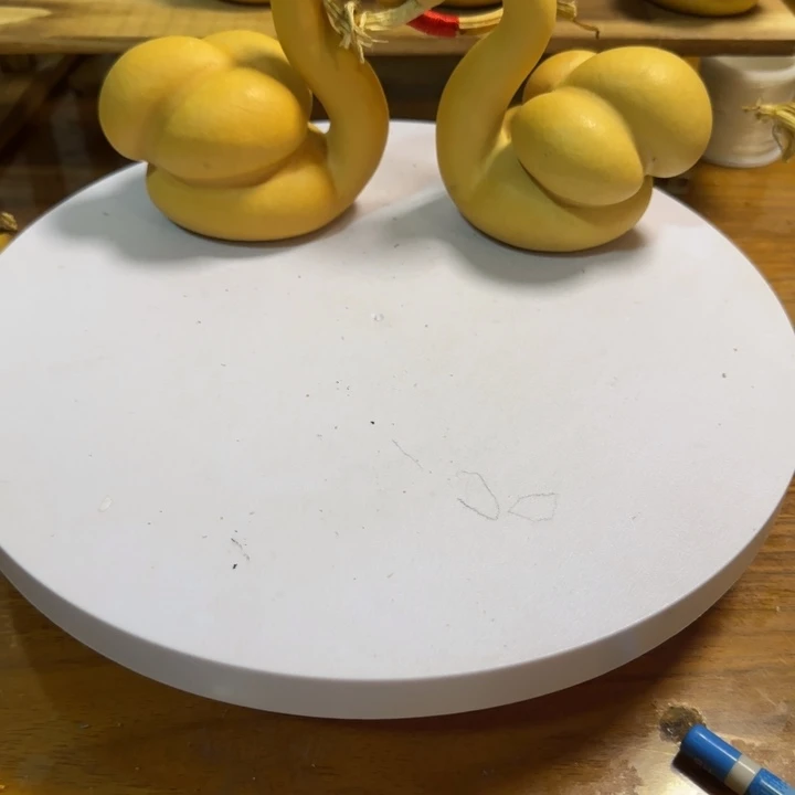 天鹅葫芦摆件家居饰品