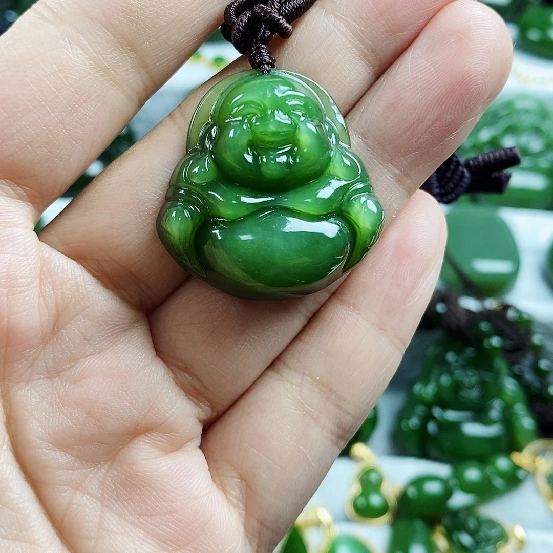 和田玉（碧玉）未镶嵌颈饰