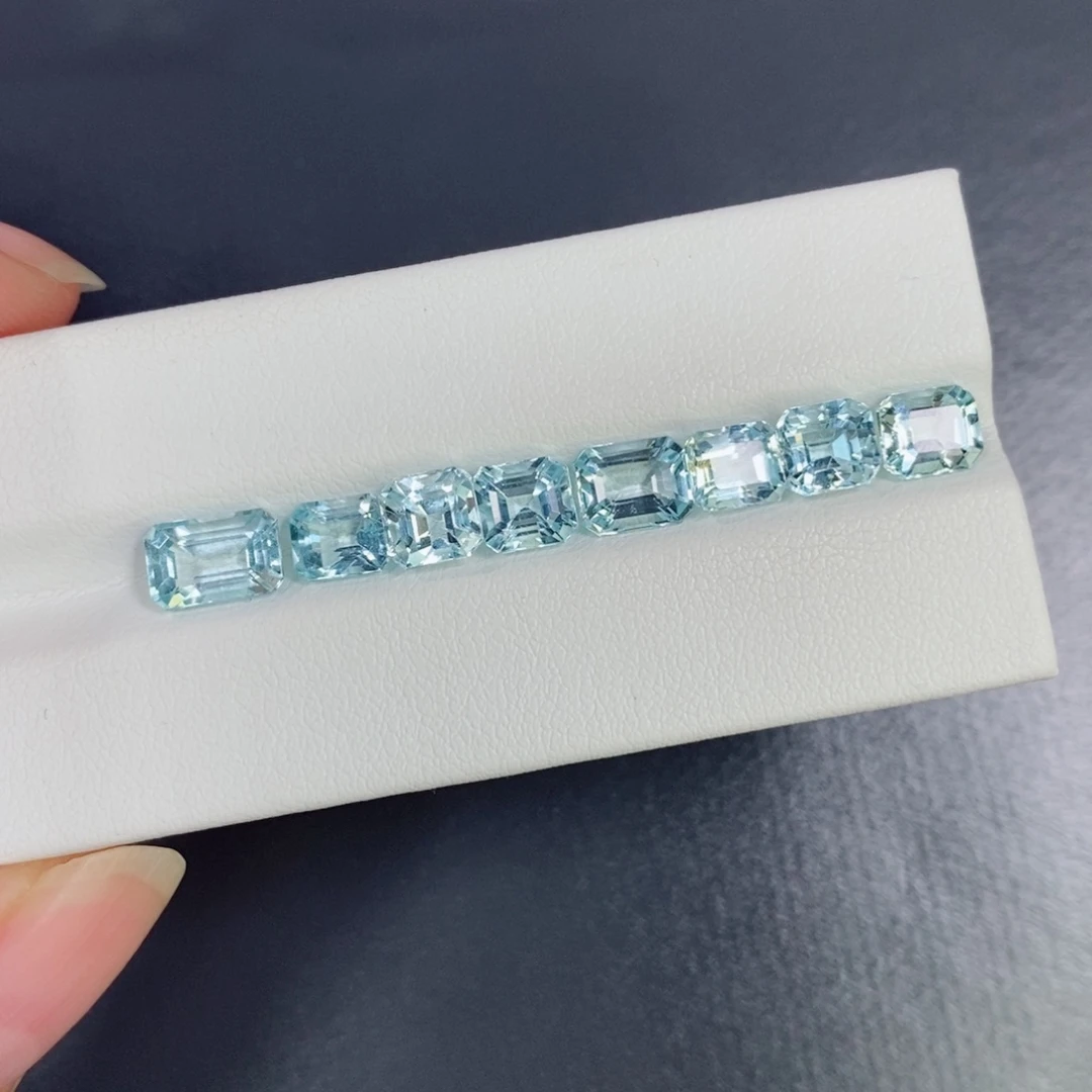 裸石海蓝宝石180一克拉,仅供展示,挑好上定向