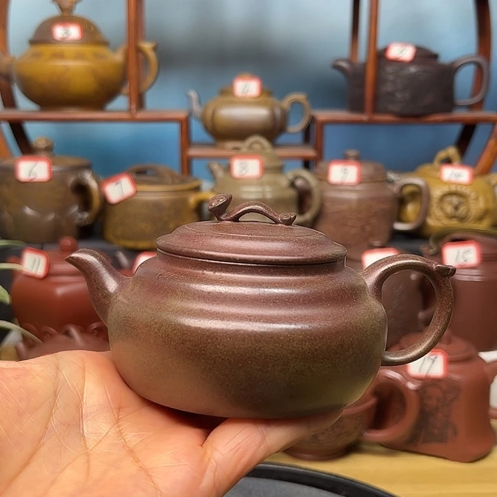 茶壶紫砂微瑕不带证书礼盒160cc