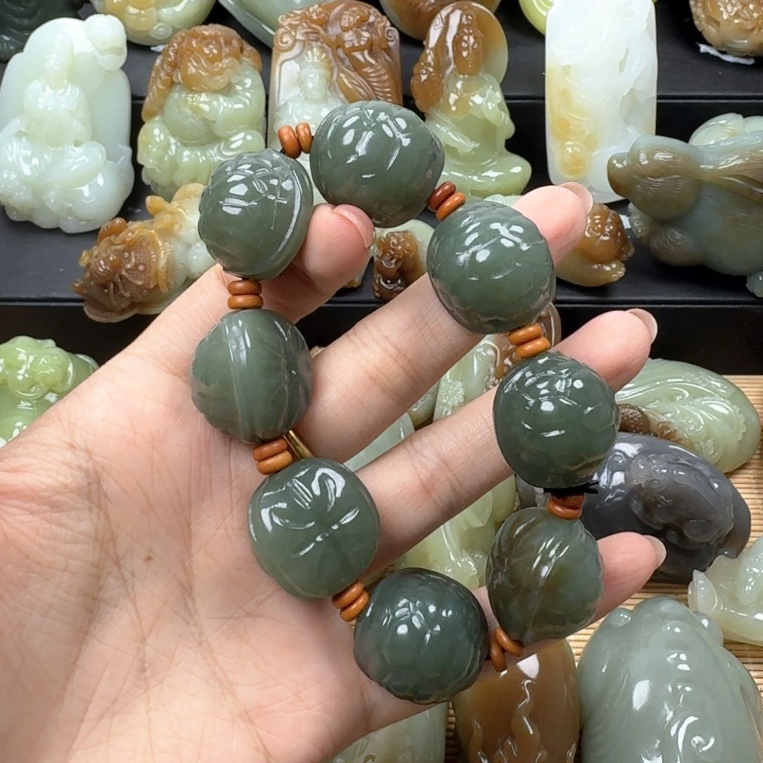 小***儿手链未镶嵌和田玉