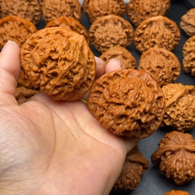 【闪购商品】文玩核桃把件白**官帽