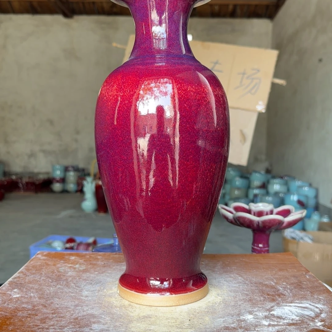 摆件郑家钧瓷摆件微瑕