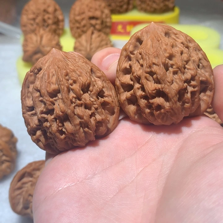 把件文玩核桃42全品虎头