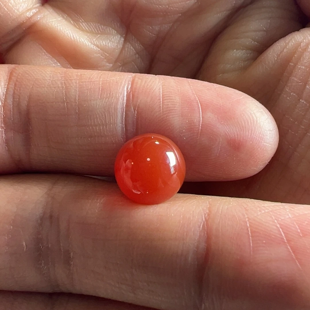 南红玛瑙圆珠10未镶嵌圣*希