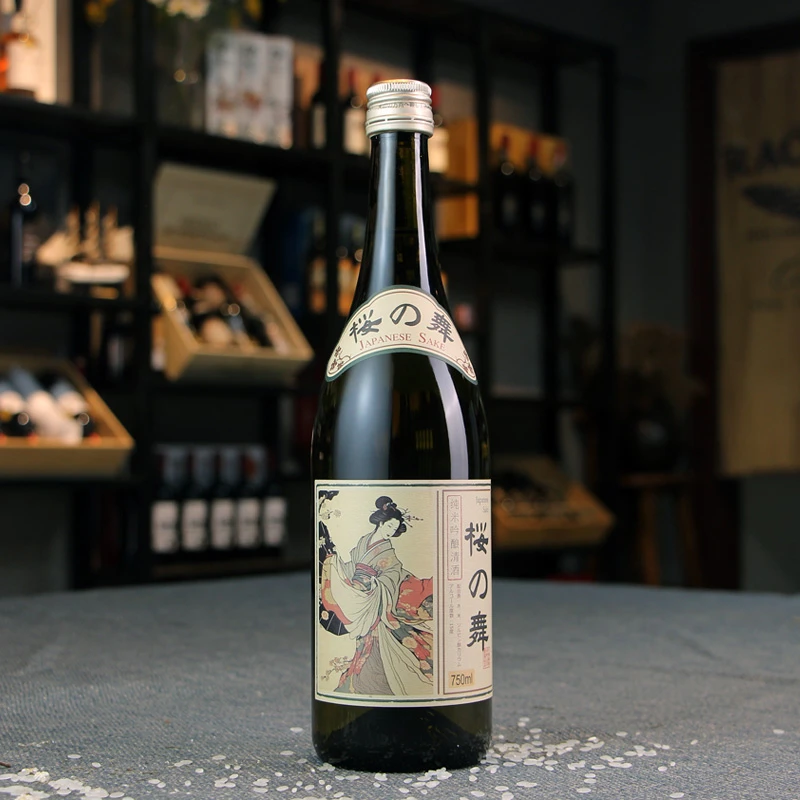 升禧日式纯米酿清酒750ml/1.8L大米发酵酒日本日料配餐酒