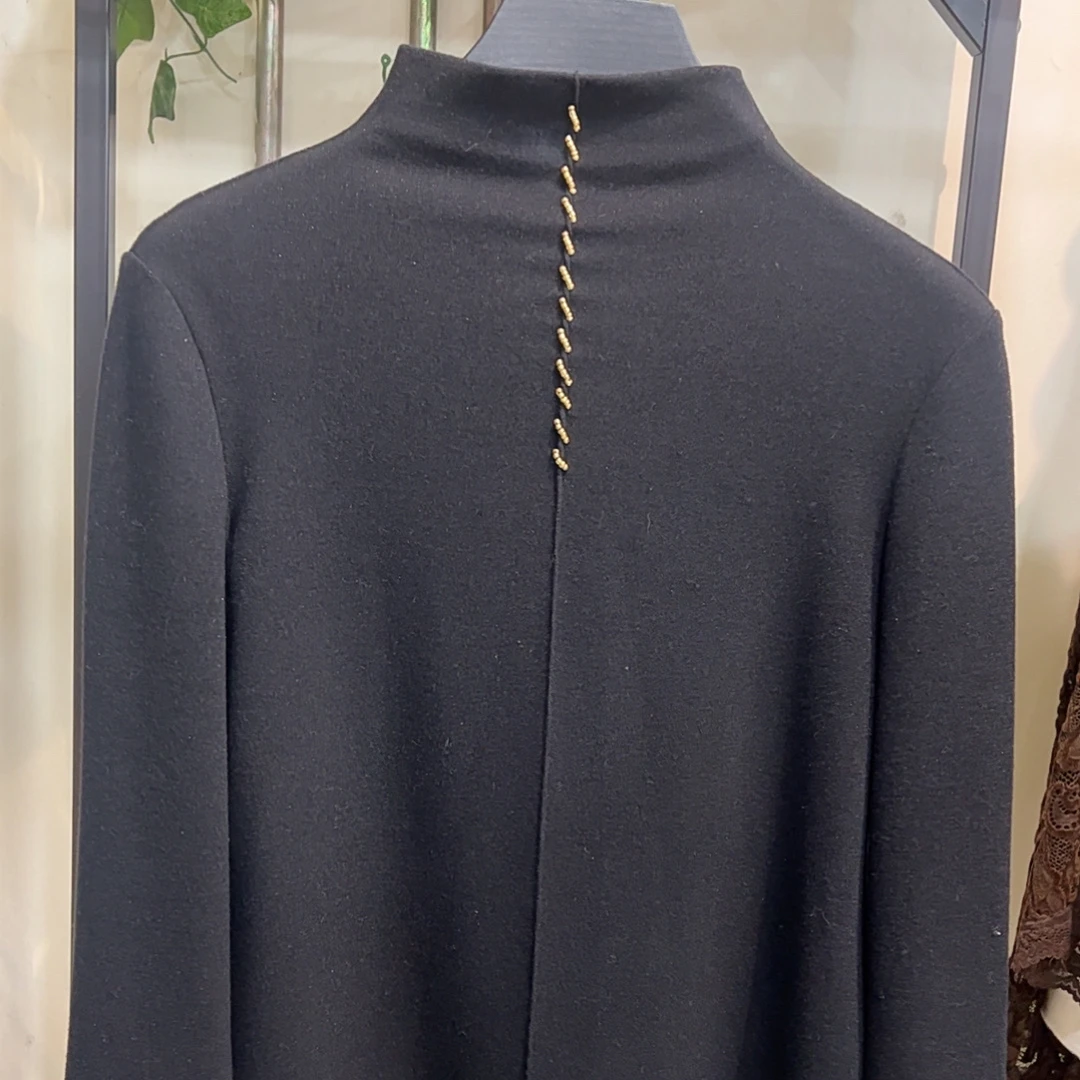 羊毛羊绒打底 美丽诺织金面料舒适保暖适合多样制作