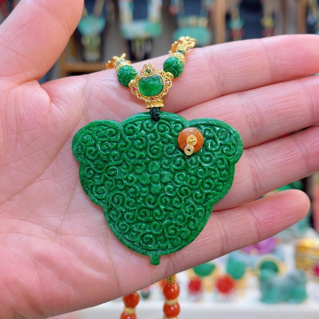 翡翠颈饰合金48小时鉴赏期