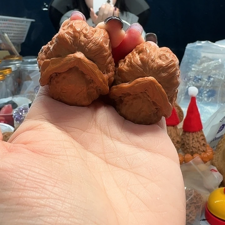 桃核吊坠Y36蛤蟆醒狮