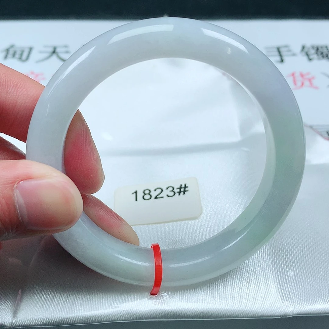 翡翠手镯未镶嵌圈55