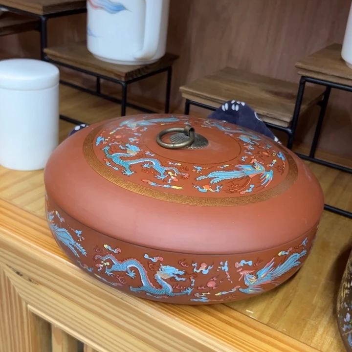 高端陶瓷茶叶密封罐
