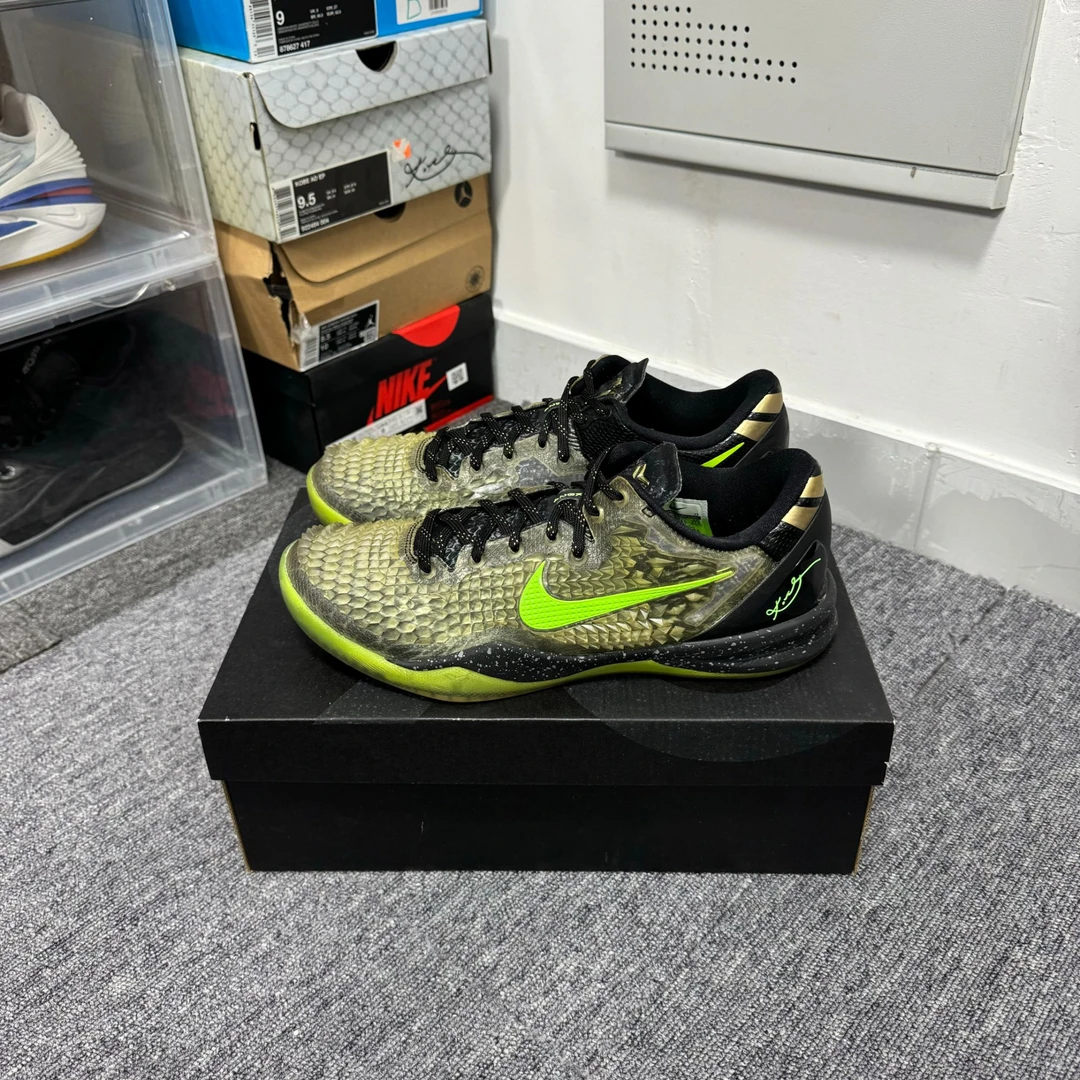 壹 43码 Nike zk8 科比8 龙鳞 95新 无原盒 鞋帮修复 磨损不大