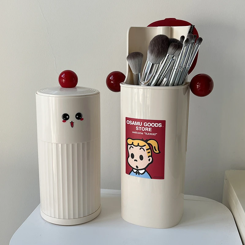 沧州14支化妆刷子套装全套初学者化妆师专用一套柔软便携升降筒