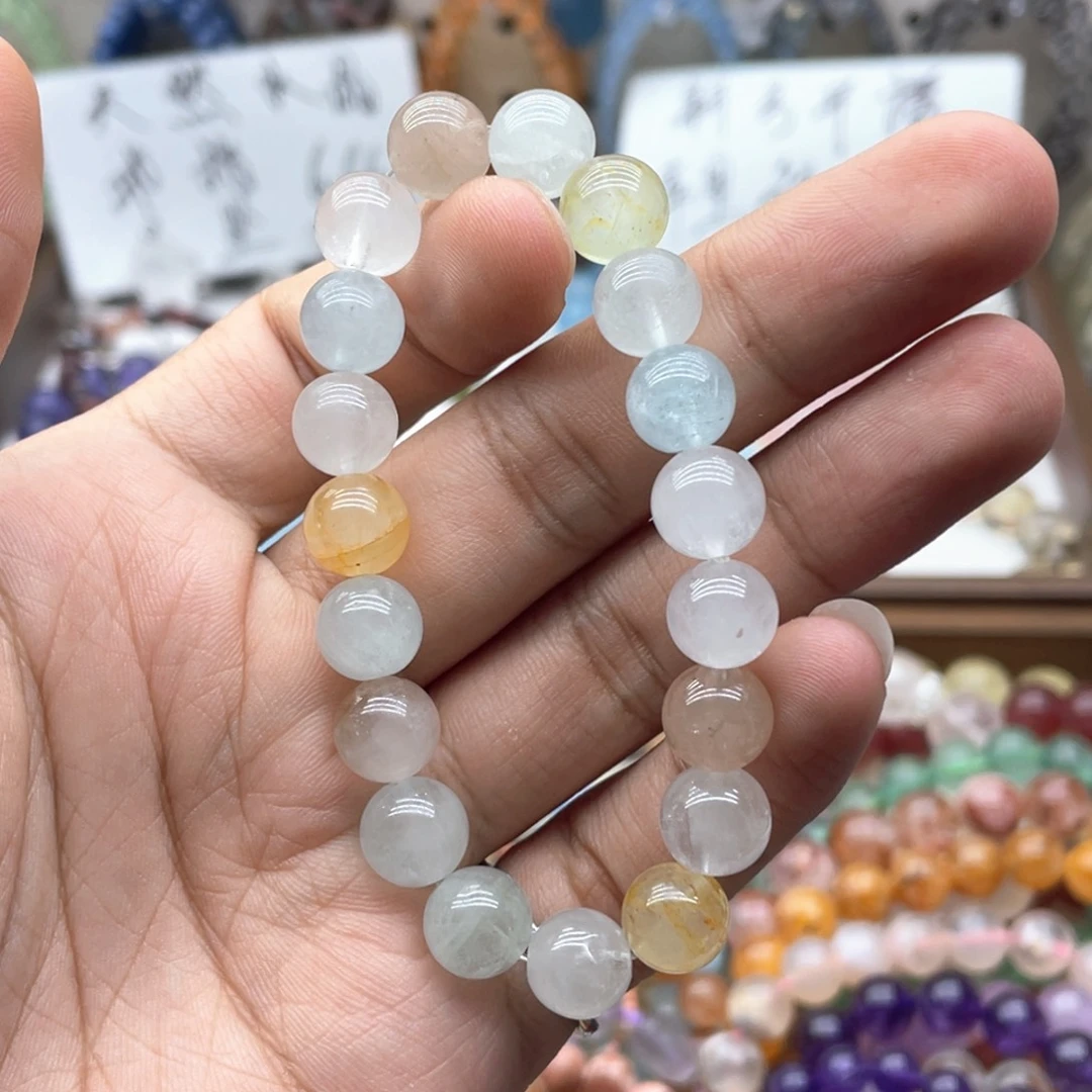 手链水晶未镶嵌10咪彩托帕
