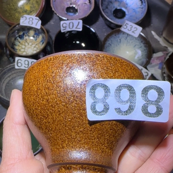 茶盏福建盏茶器鸡腿薄胎