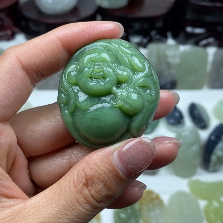 和田玉（糖玉）未镶嵌颈饰46