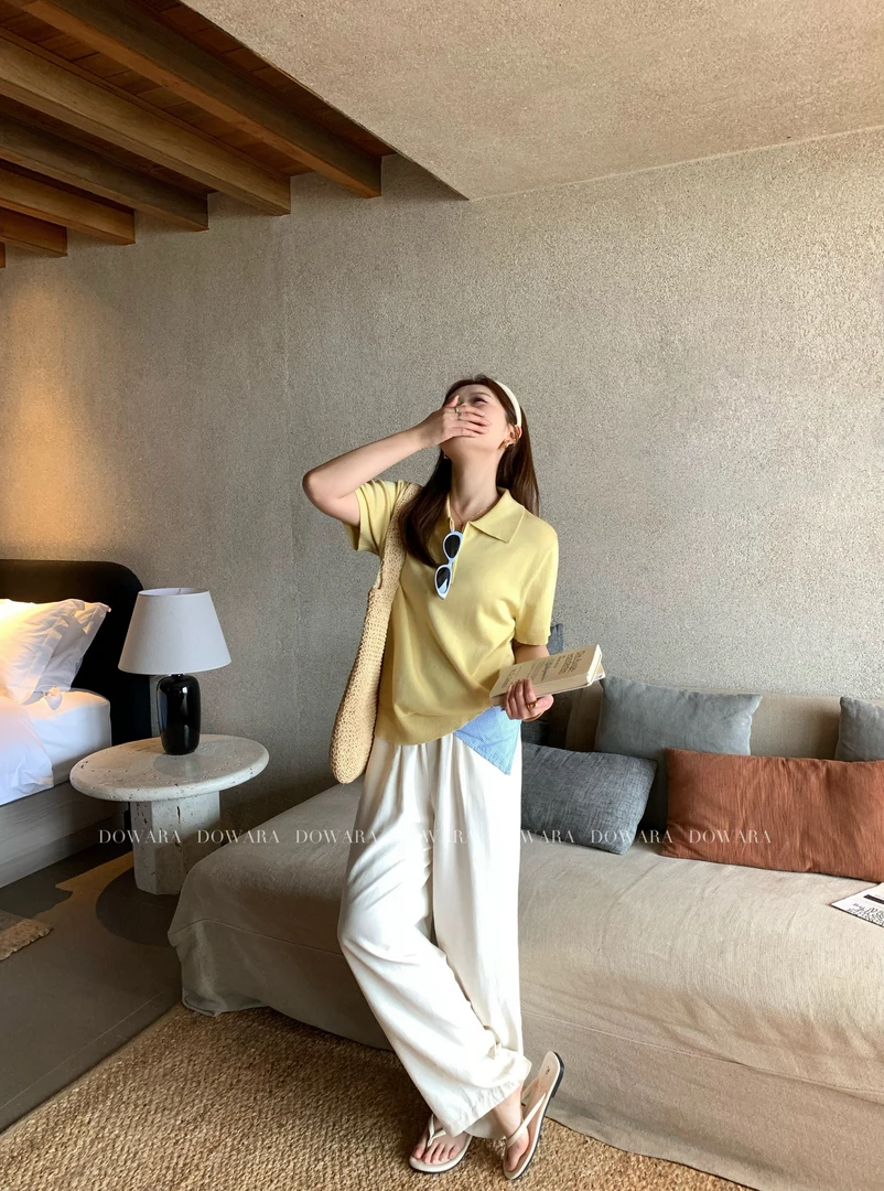 现货6781D大婉酱肉肉微胖定制【松弛穿搭】拼色针织拉链设计毛衣