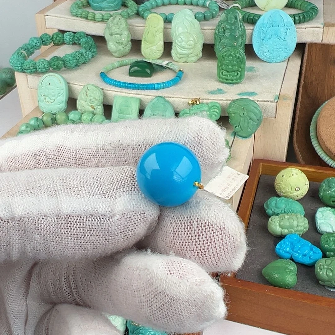 绿松石未镶嵌主播夏