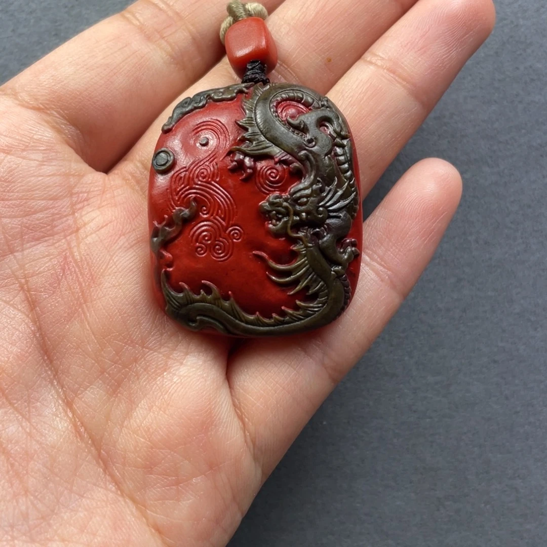 南红玛瑙未镶嵌配饰龙