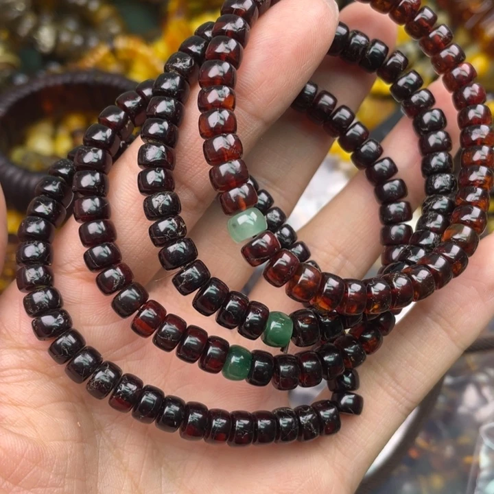 琥珀未镶嵌珠宝奇石