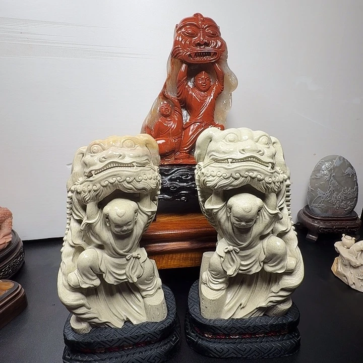 独***！寿山石寿山石工艺品摆件艺术品
