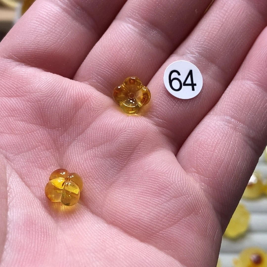 简***兮琥珀未镶嵌裸石天然琥珀蜜蜡吊坠