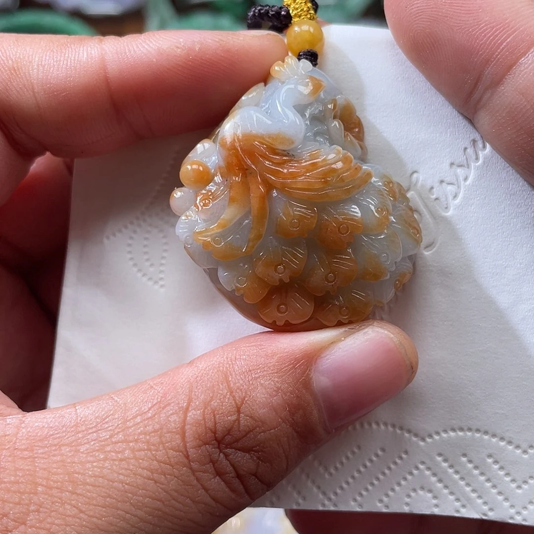 颈饰未镶嵌翡翠翡玉缘翡翠