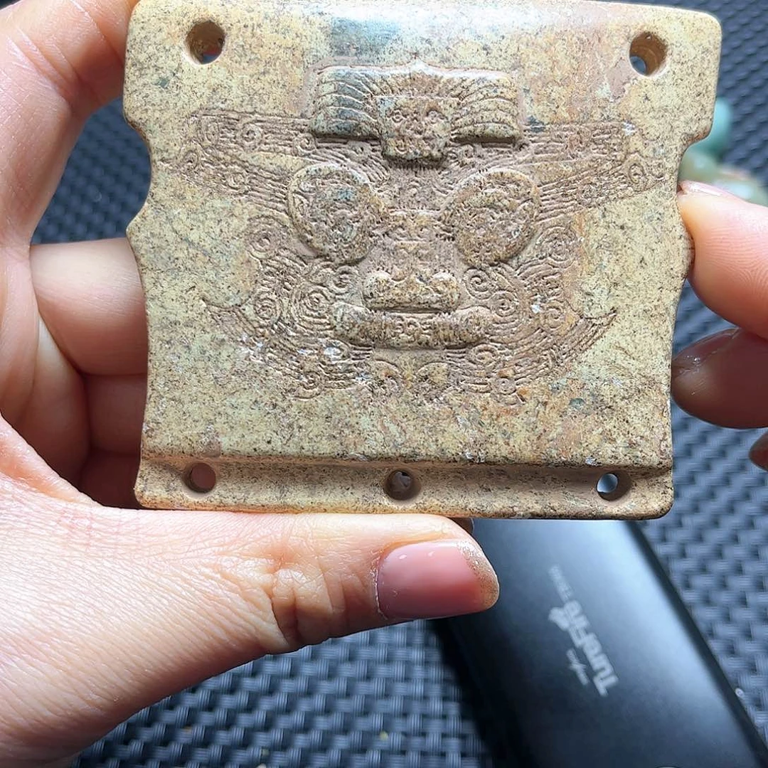 白玉菩提吊坠摆件