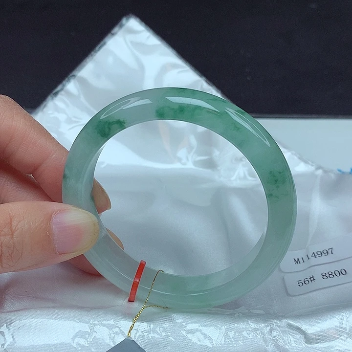 未镶嵌手镯翡翠56圈4997