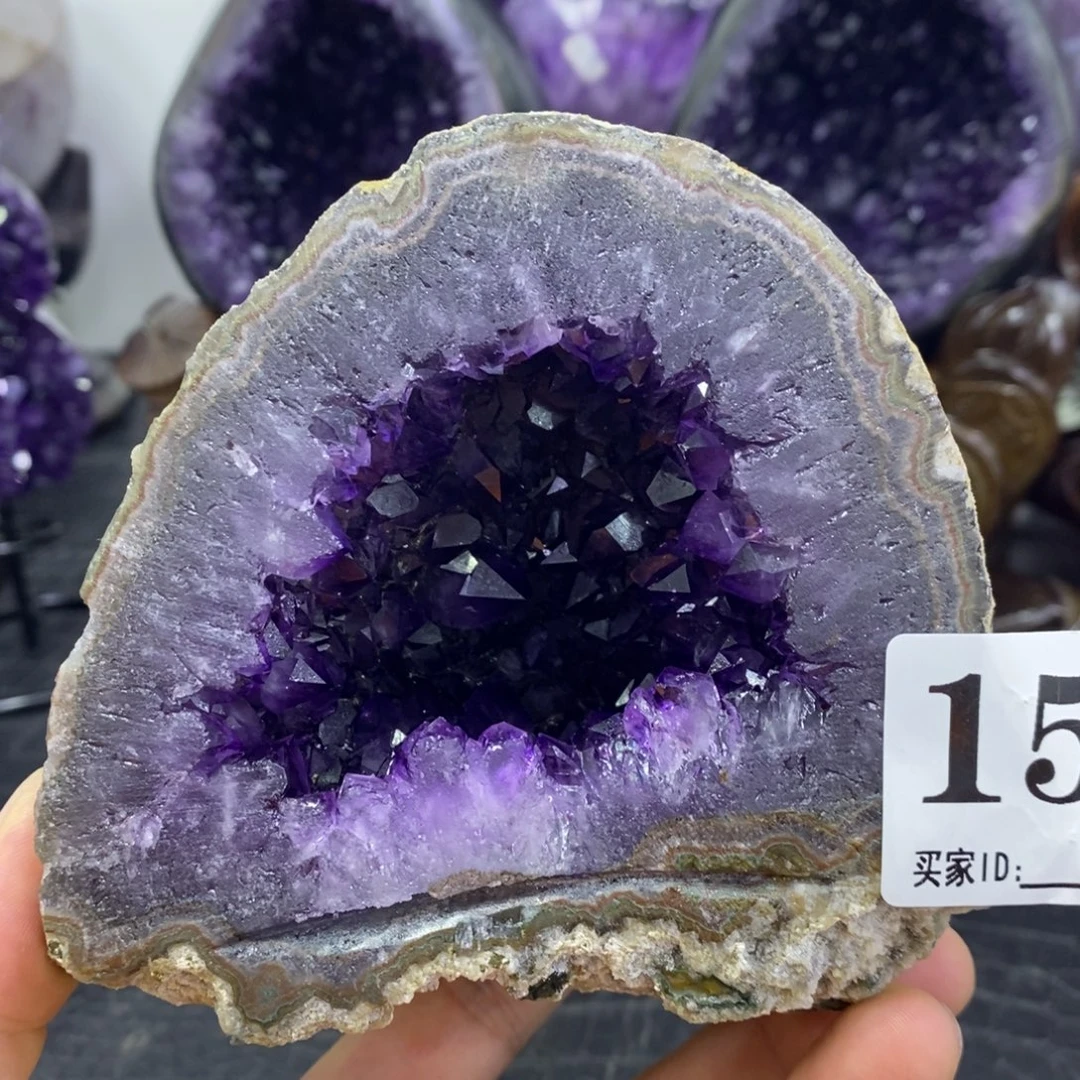 未镶嵌水晶大型摆件（非配饰）紫水晶159