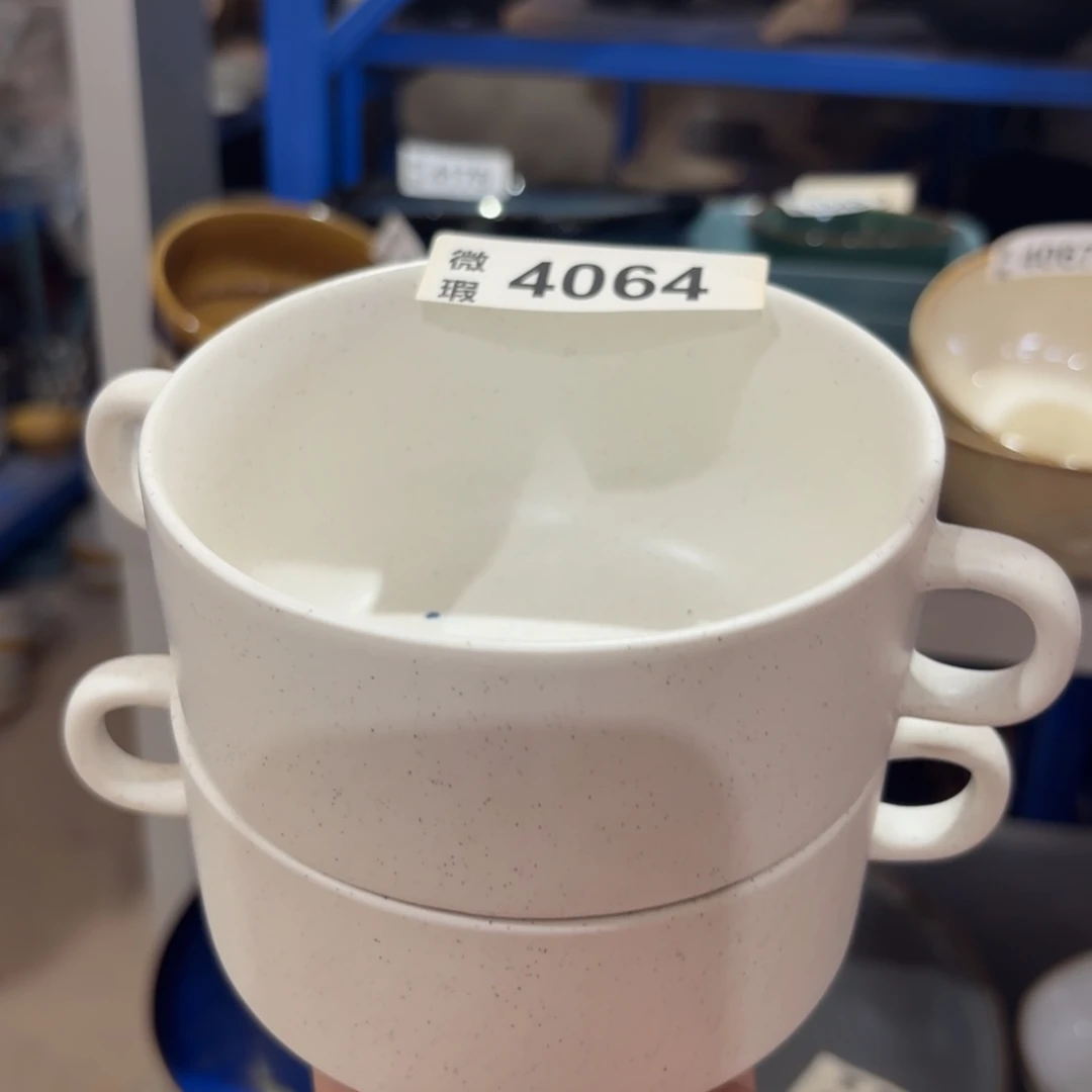 陶瓷4064 微瑕陶瓷餐具2个