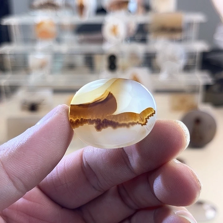 玛瑙/玉髓未镶嵌吊坠(不含链)