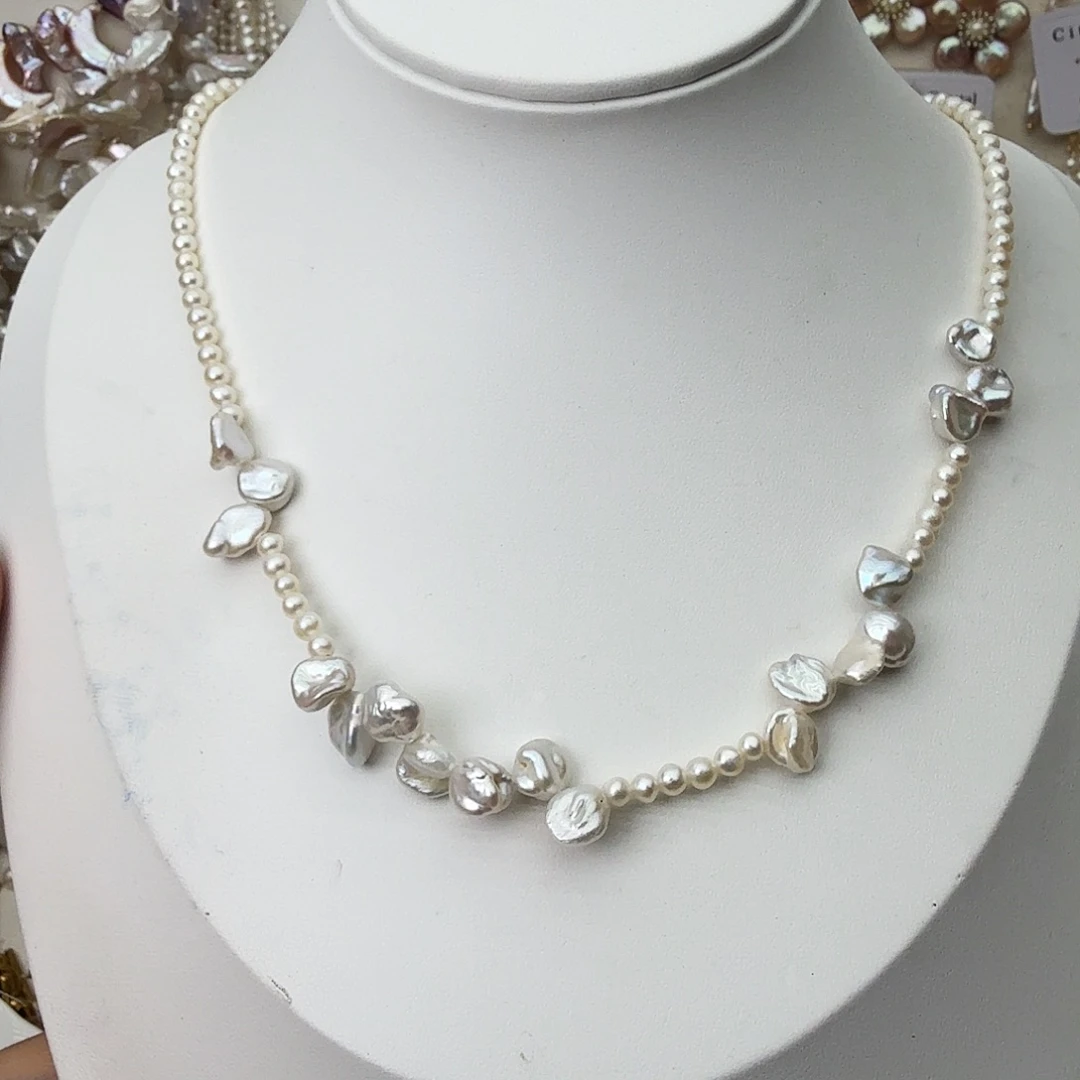 淡水珍珠颈饰未镶嵌