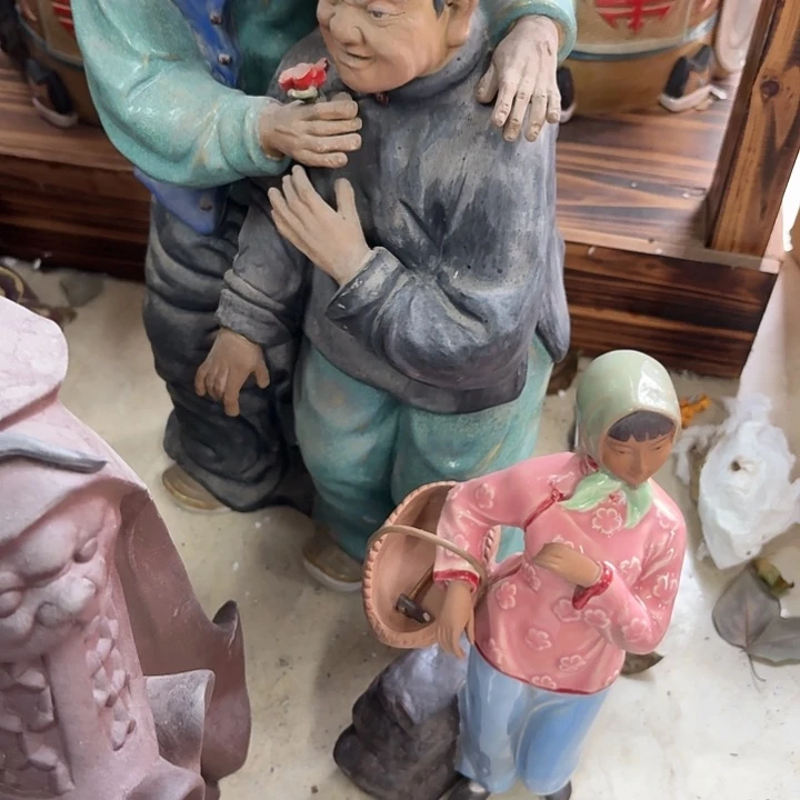 用***6有机玻璃陶瓷摆件